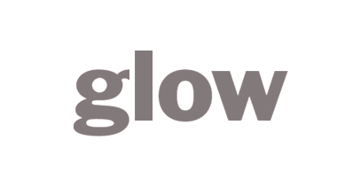 Glow magazine masthead