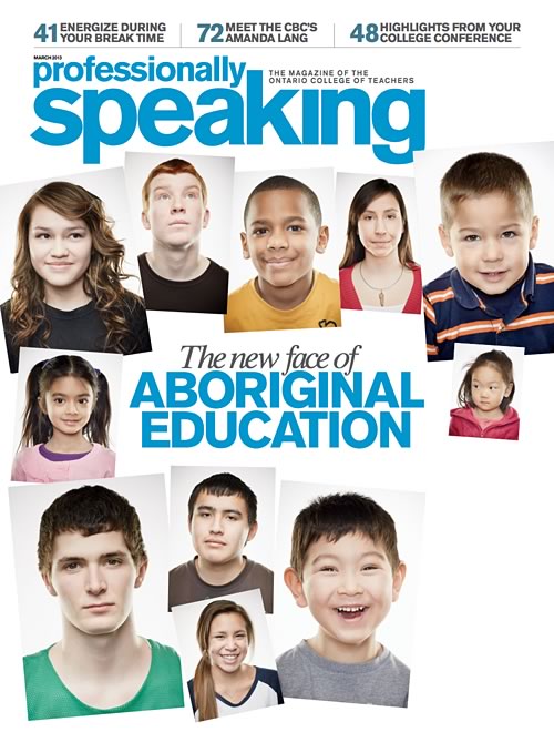 Cover image of Professionally Speaking magazine